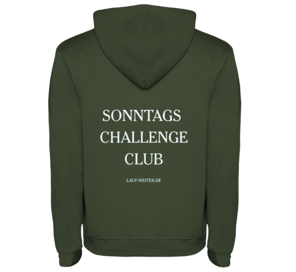 Hoodie "Sonntags Challenge Club" Damen