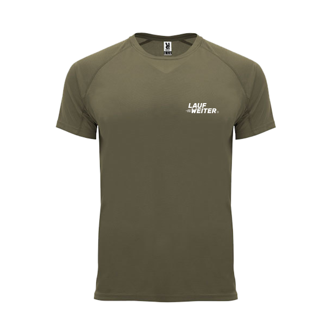 "Herren" T-Shirt mit Lauf Weiter Logo