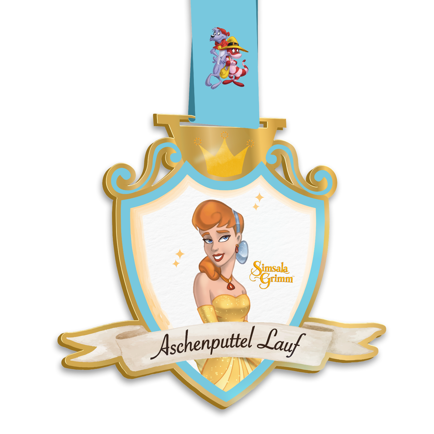 Medaille "Aschenputtel"