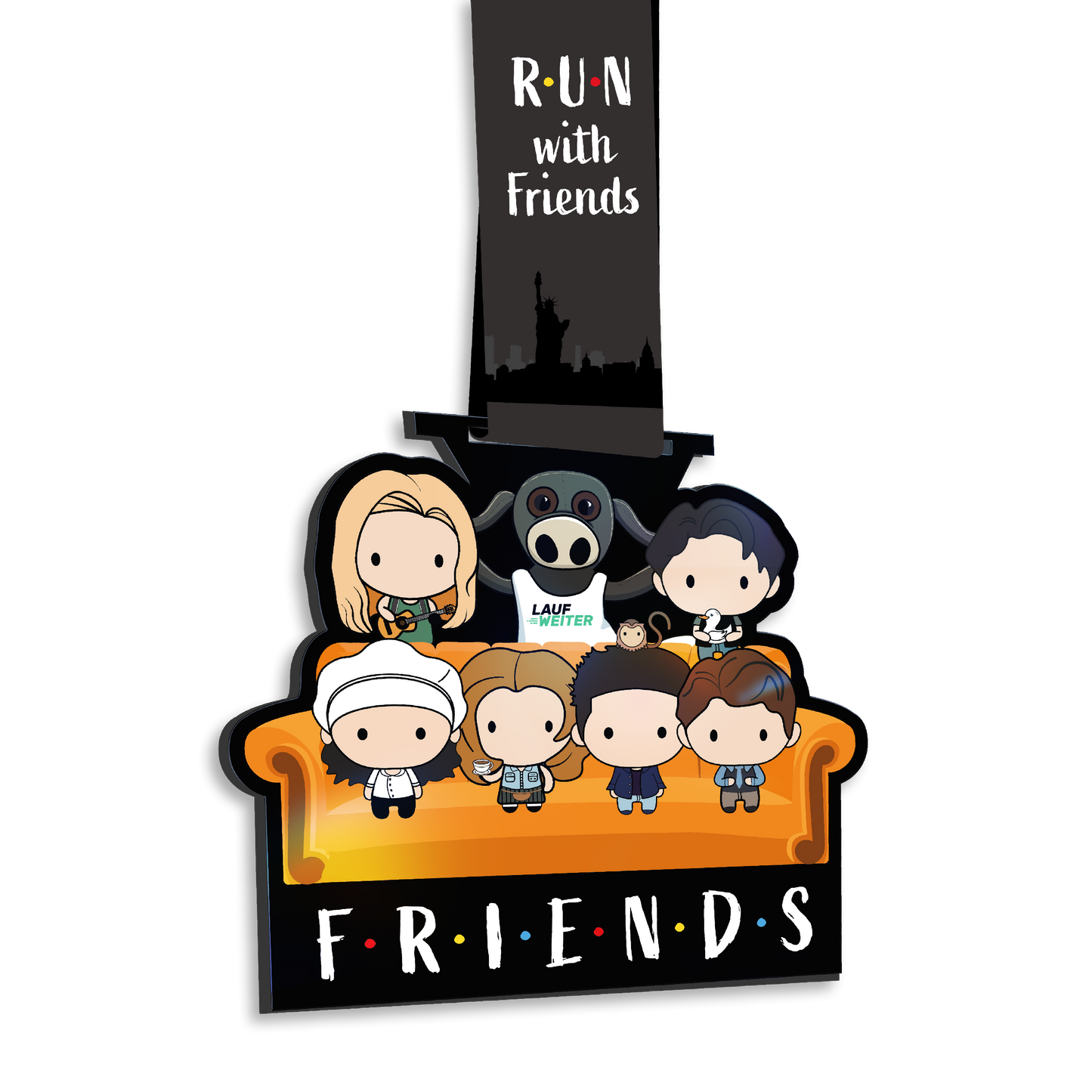 Medaille "Friendsrun"