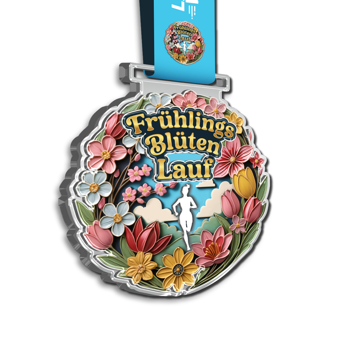 Medaille "Frühlingsblütenlauf"