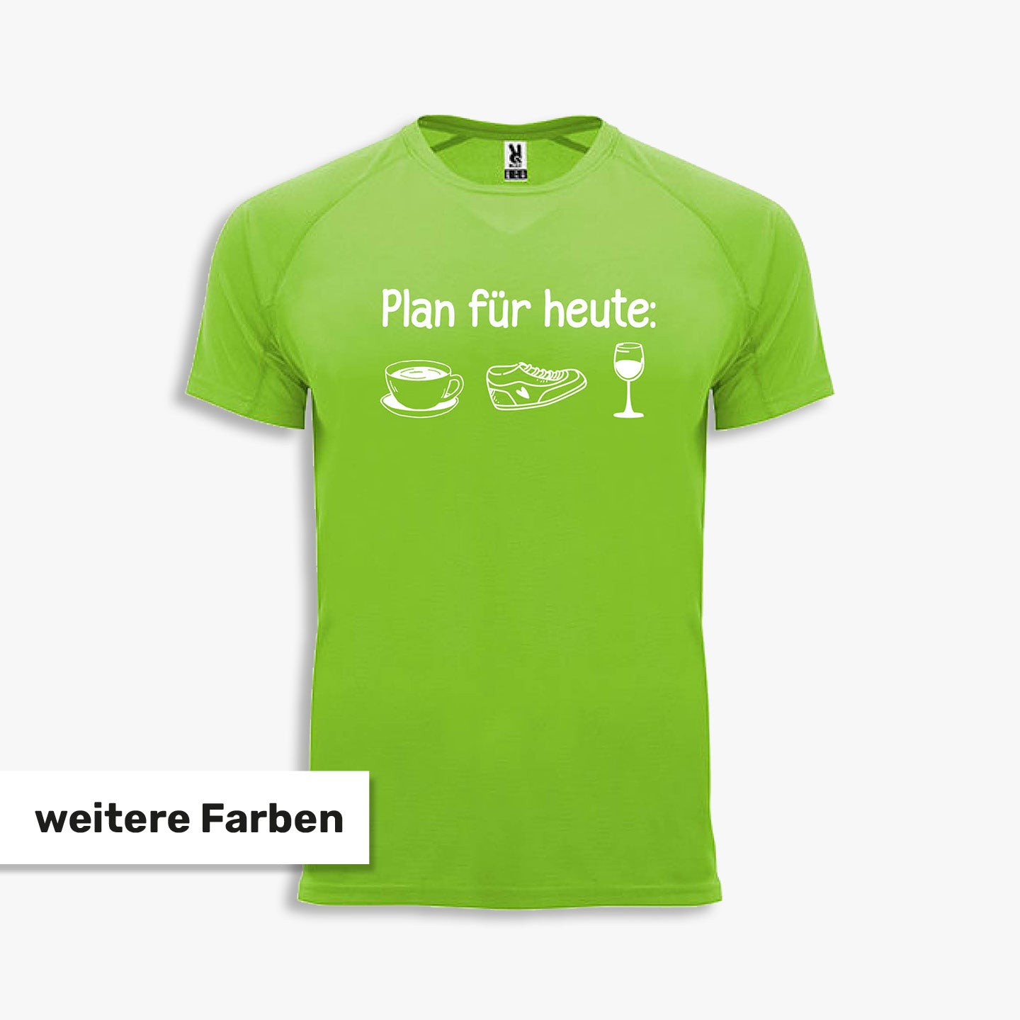 Funktionsshirt "Plan für heute" Herren