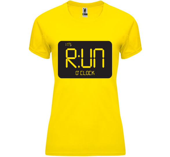 Funktionsshirt "Run o'clock" Damen