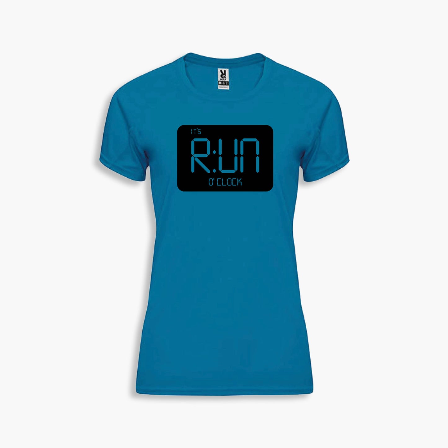 functional shirt "Run o'clock" women