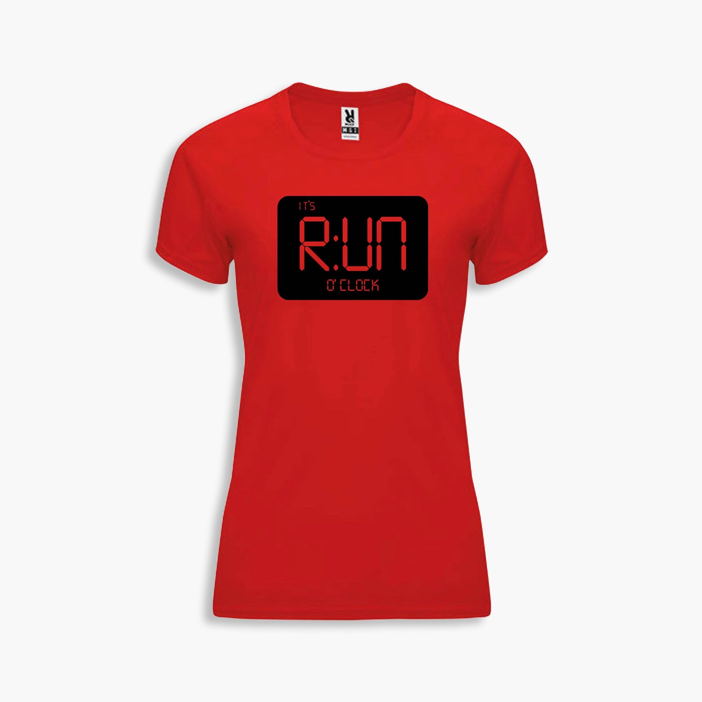 functional shirt "Run o'clock" women