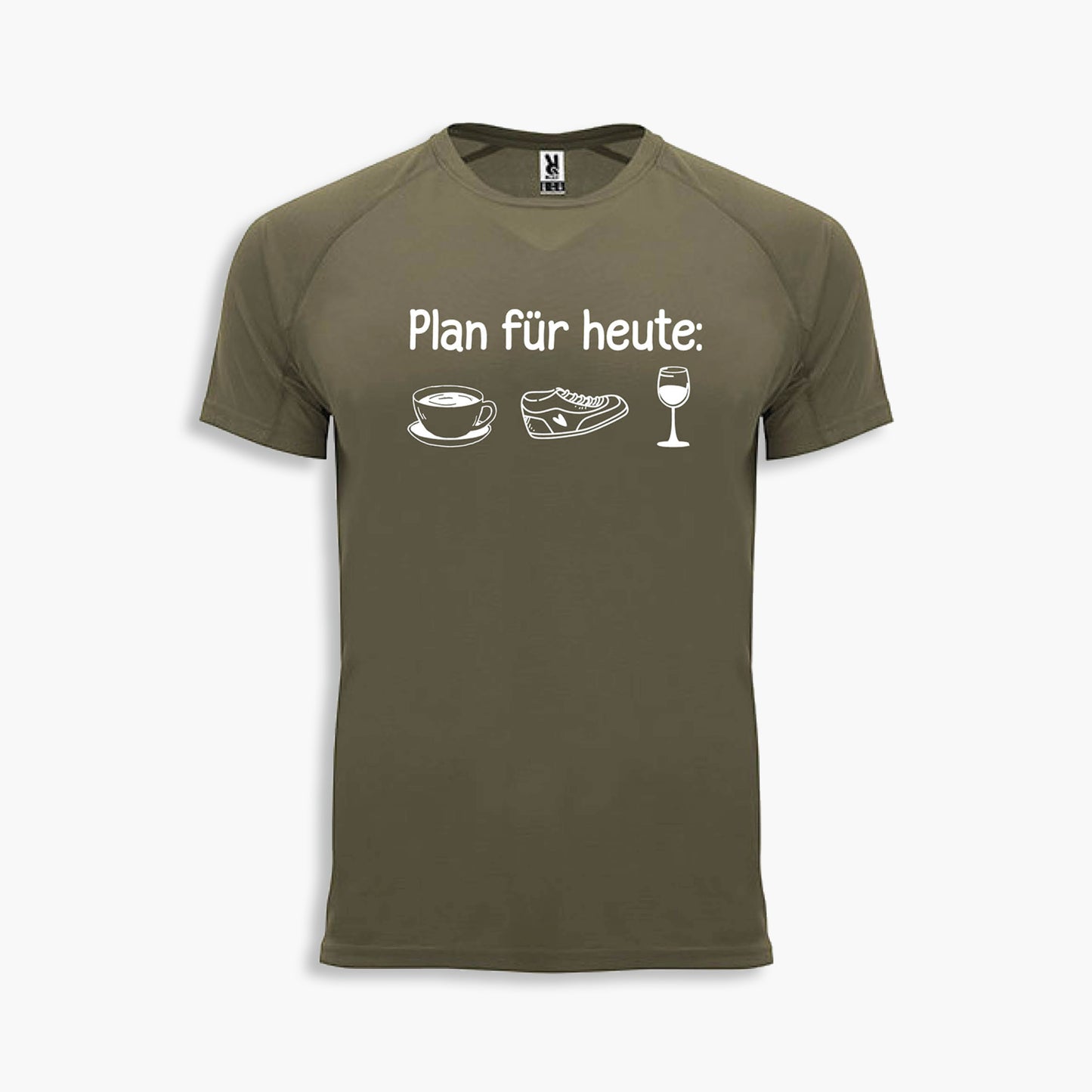 Funktionsshirt "Plan für heute" Herren
