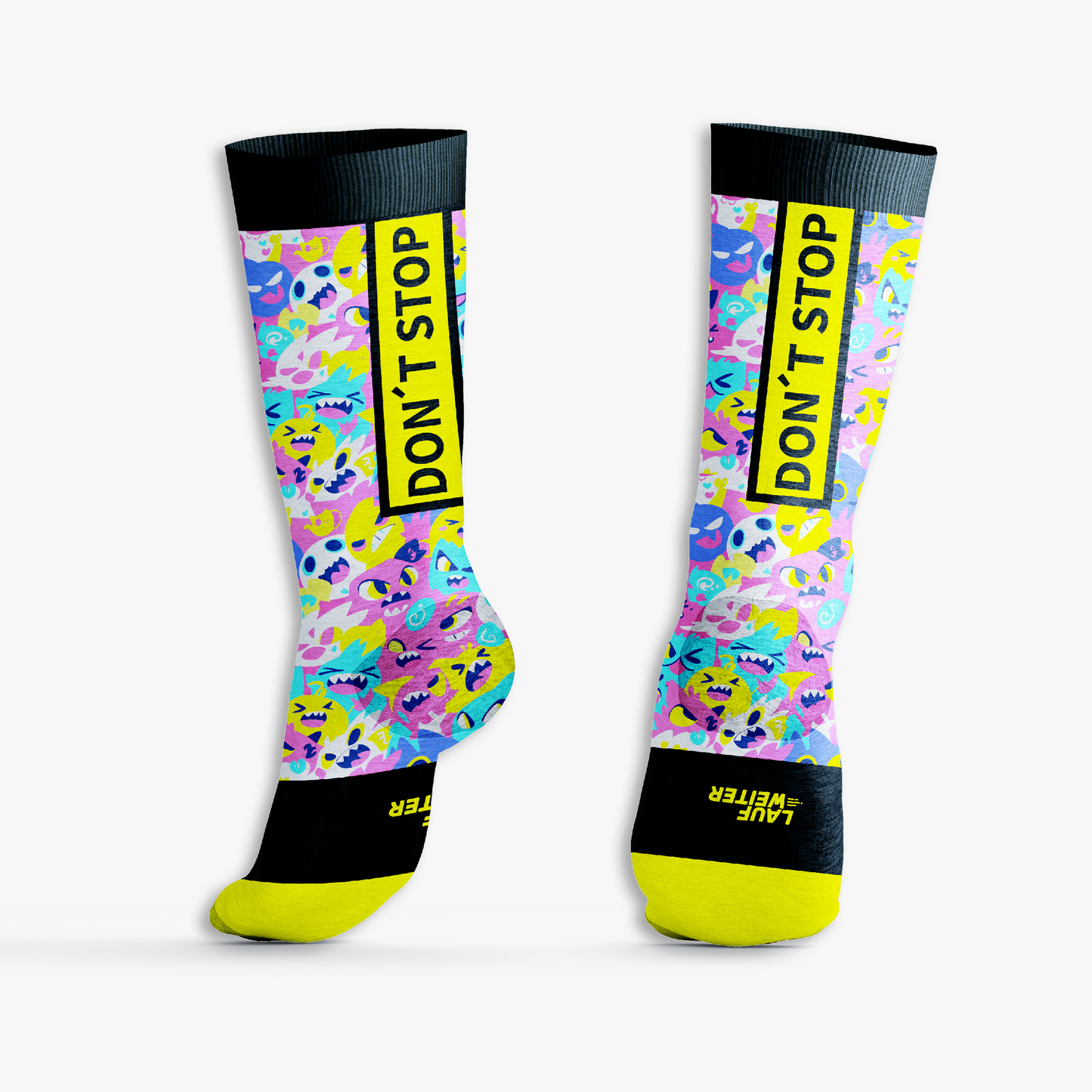socks "Don't stop"