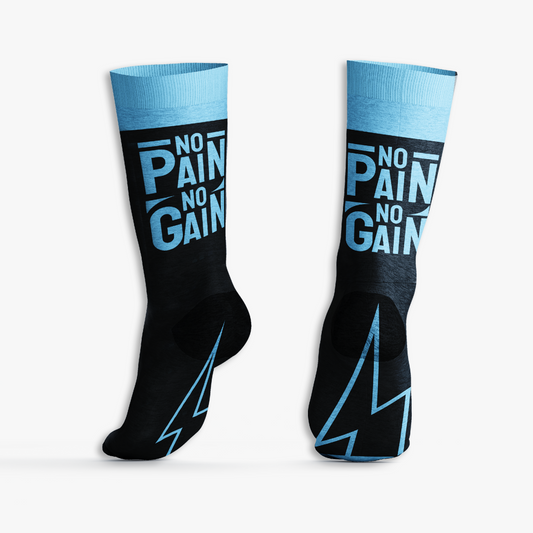 Socken "No Pain no Gain"