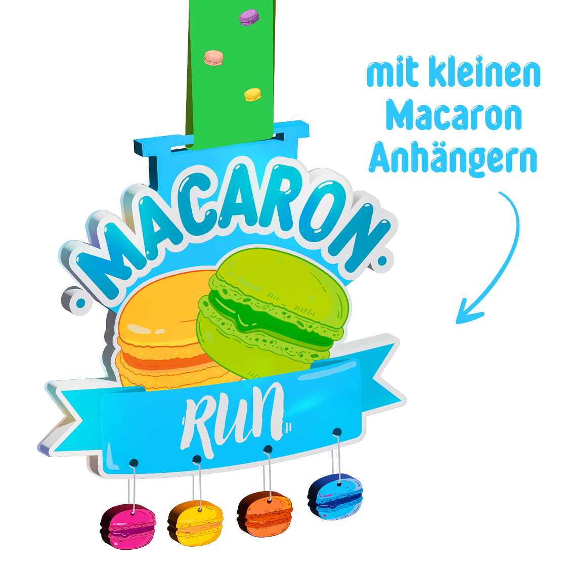 Medaille "Macaron Run"