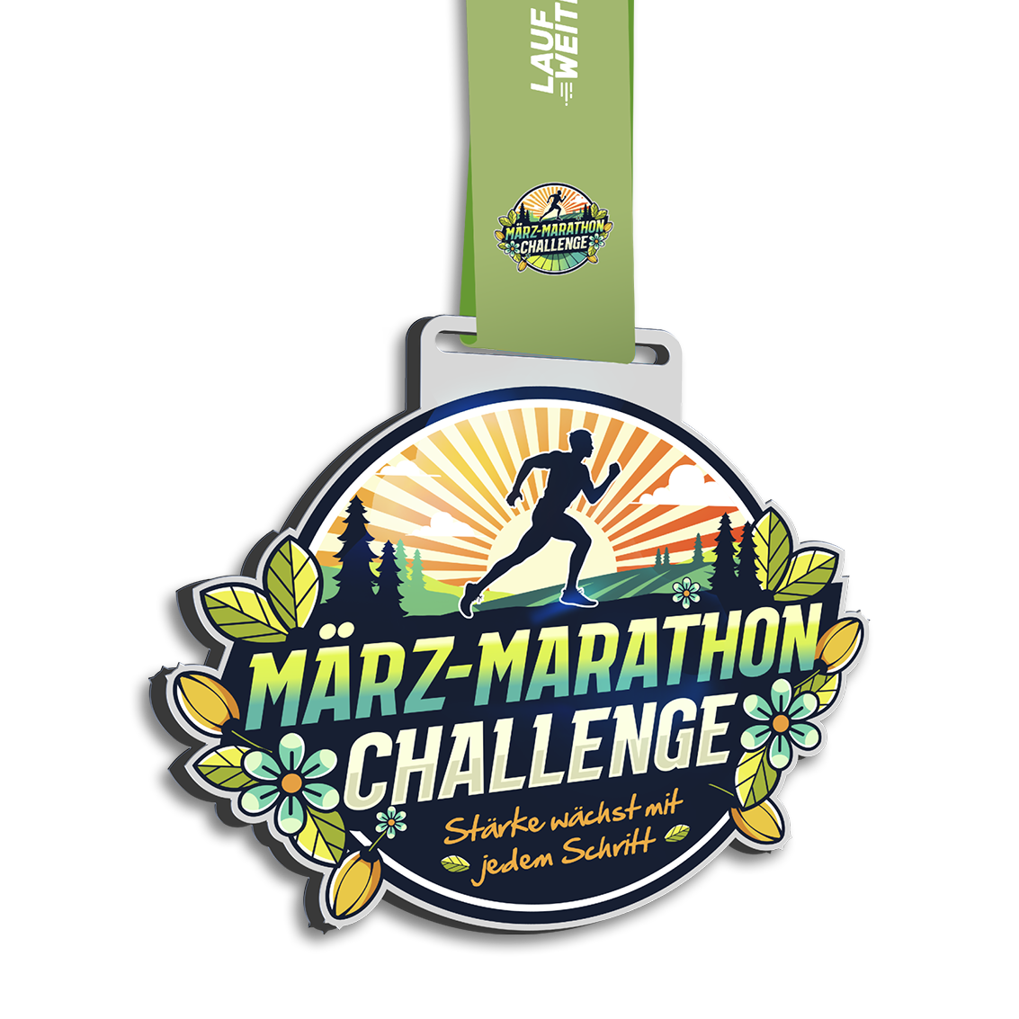 Medaille "März Marathon Challenge"