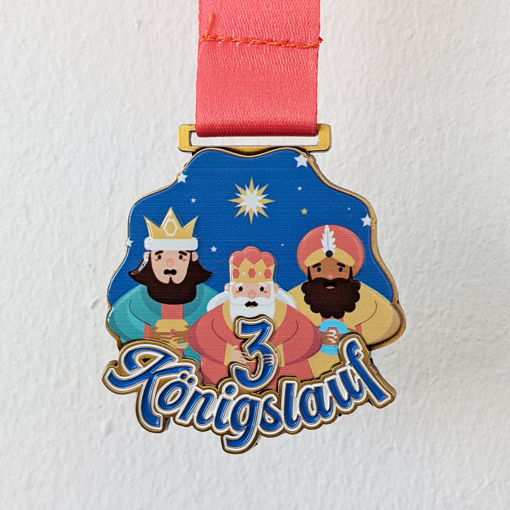 Medaille "3 Königslauf"