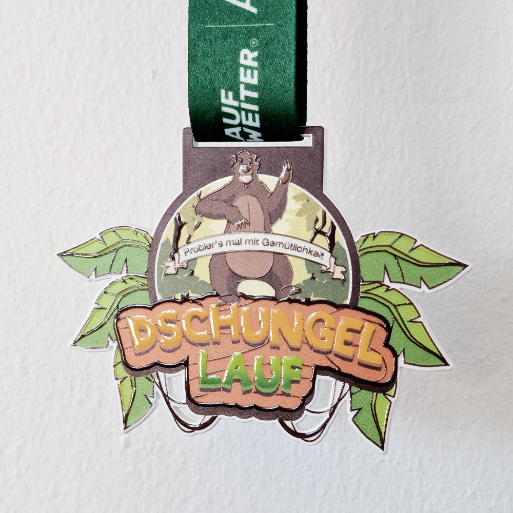 Medaille "Dschungellauf"