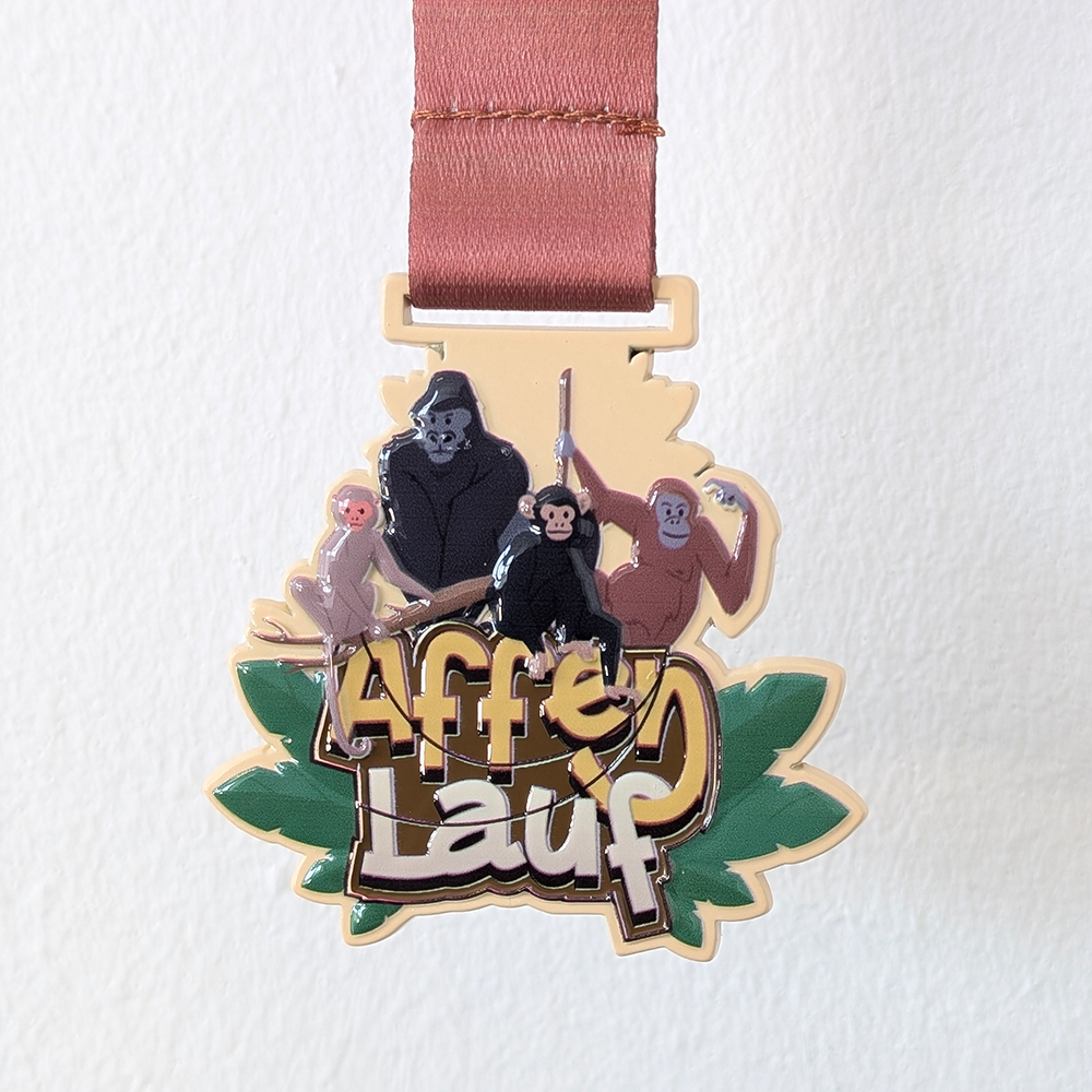 Medaille "Affenlauf"
