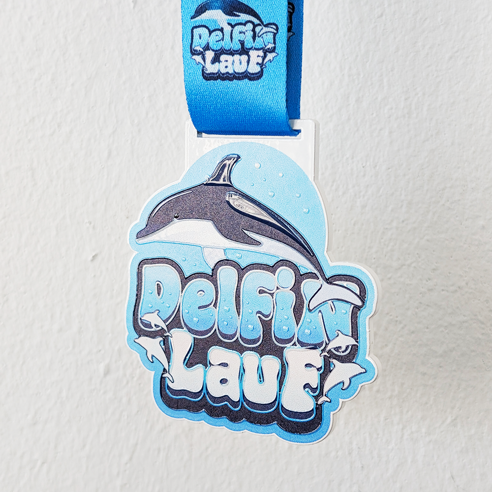 Medaille "Delfin Lauf"