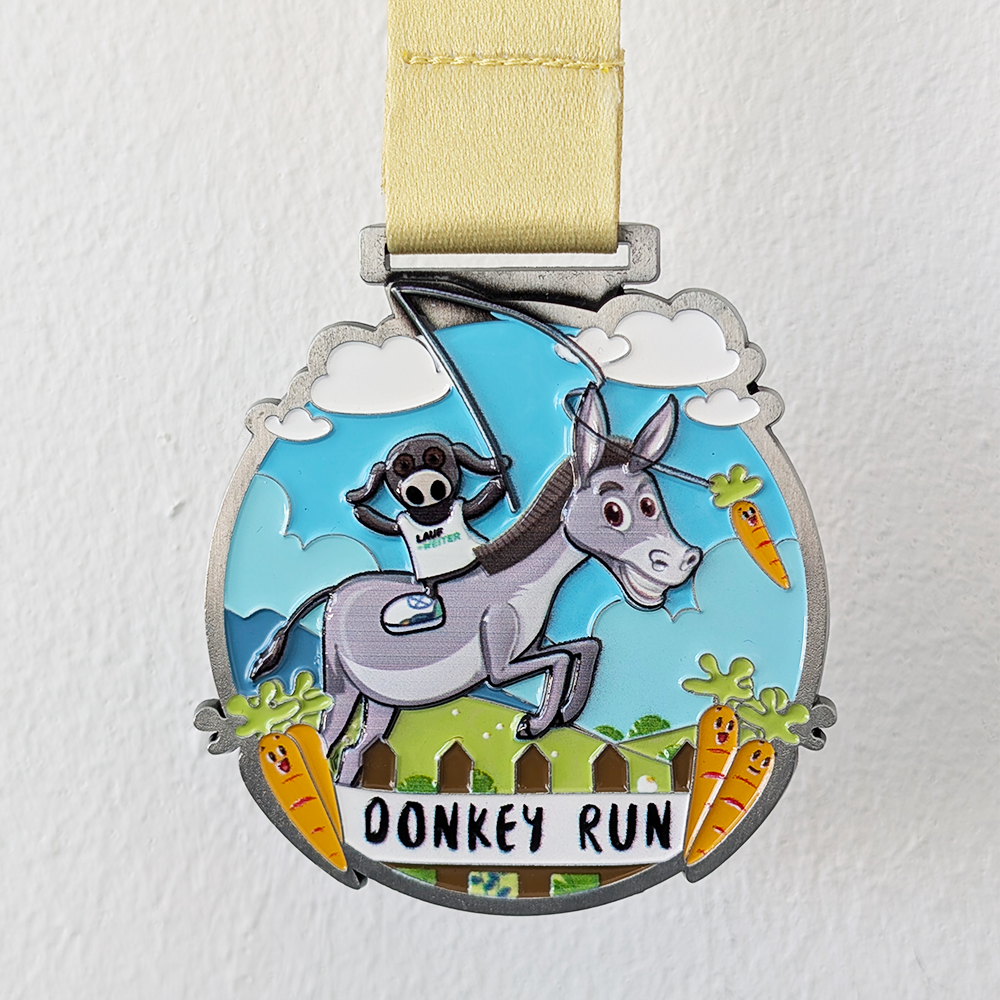 Medaille "Donkey Run"