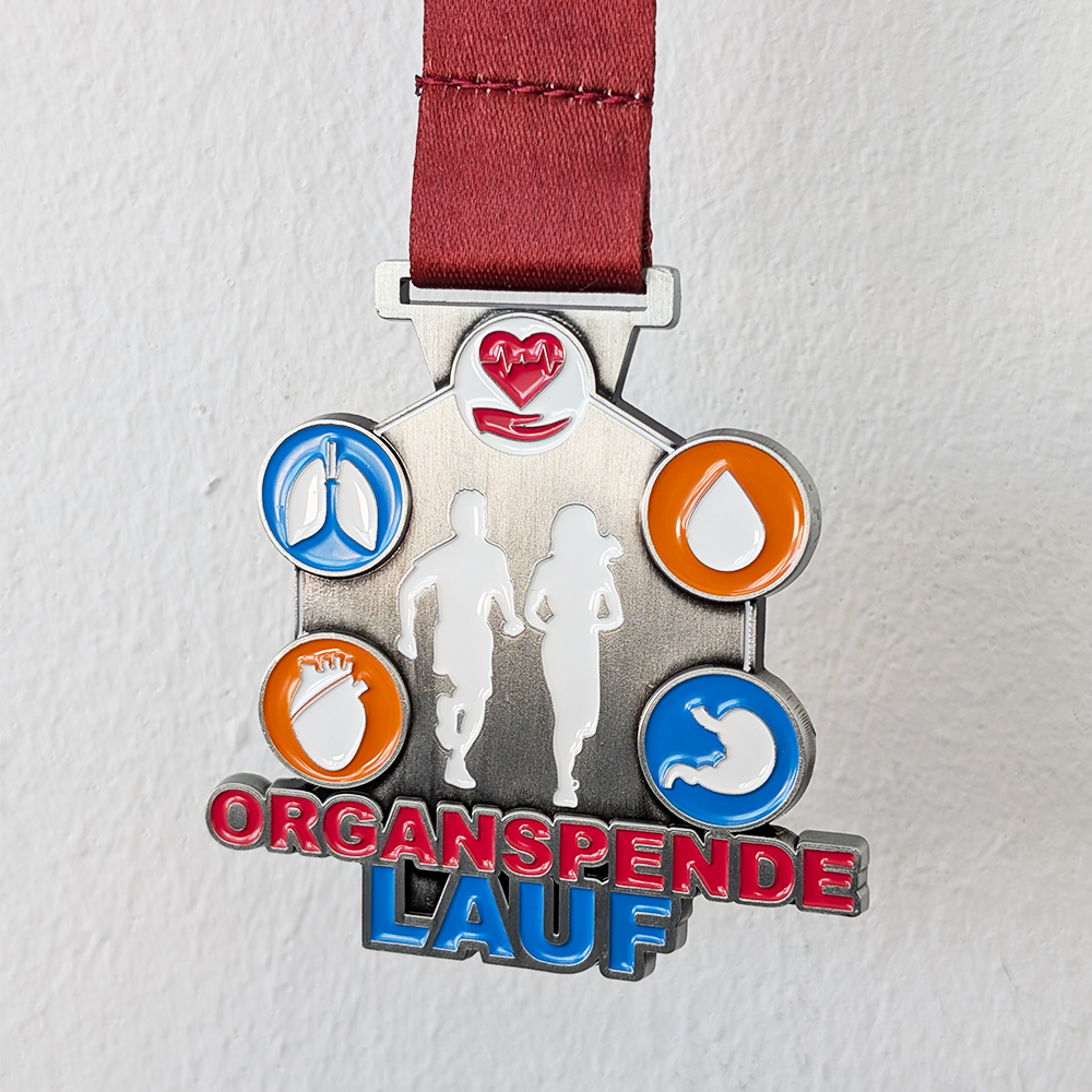Medaille "Organspende Lauf"