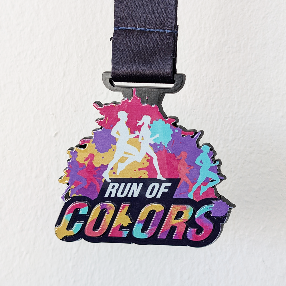Medaille "Run of colors"