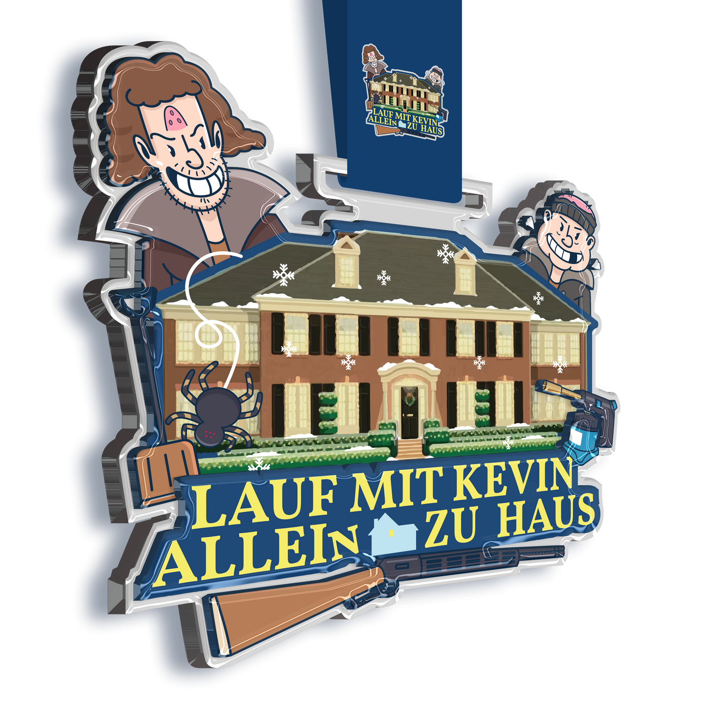 Medaille "Kevin allein zuhaus"