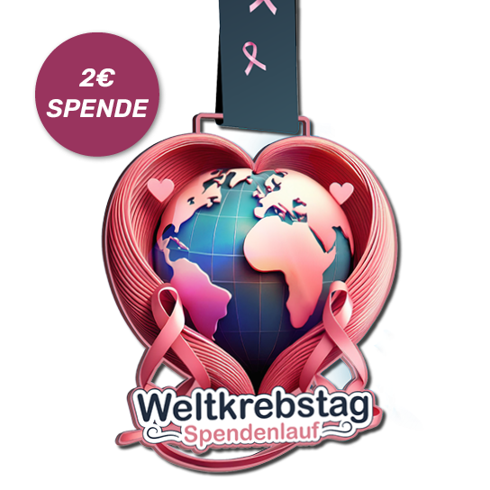 Medaille "Weltkrebslauf"