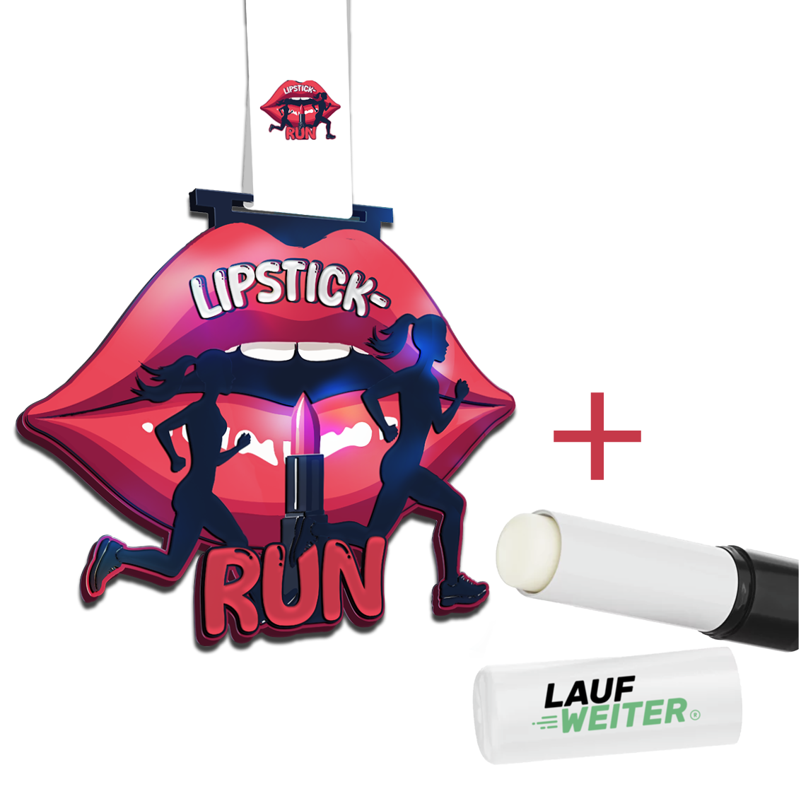 Medaille "Lipstick-Run"
