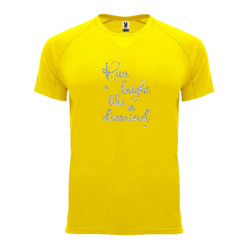 Funktionsshirt "Run bright like a Diamond" Herren