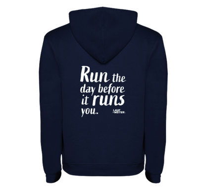 Hoodie "Run the Day" Damen