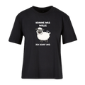 Baumwollshirt Damen "Komme was Wolle"