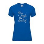 Funktionsshirt "Run bright like a Diamond" Damen