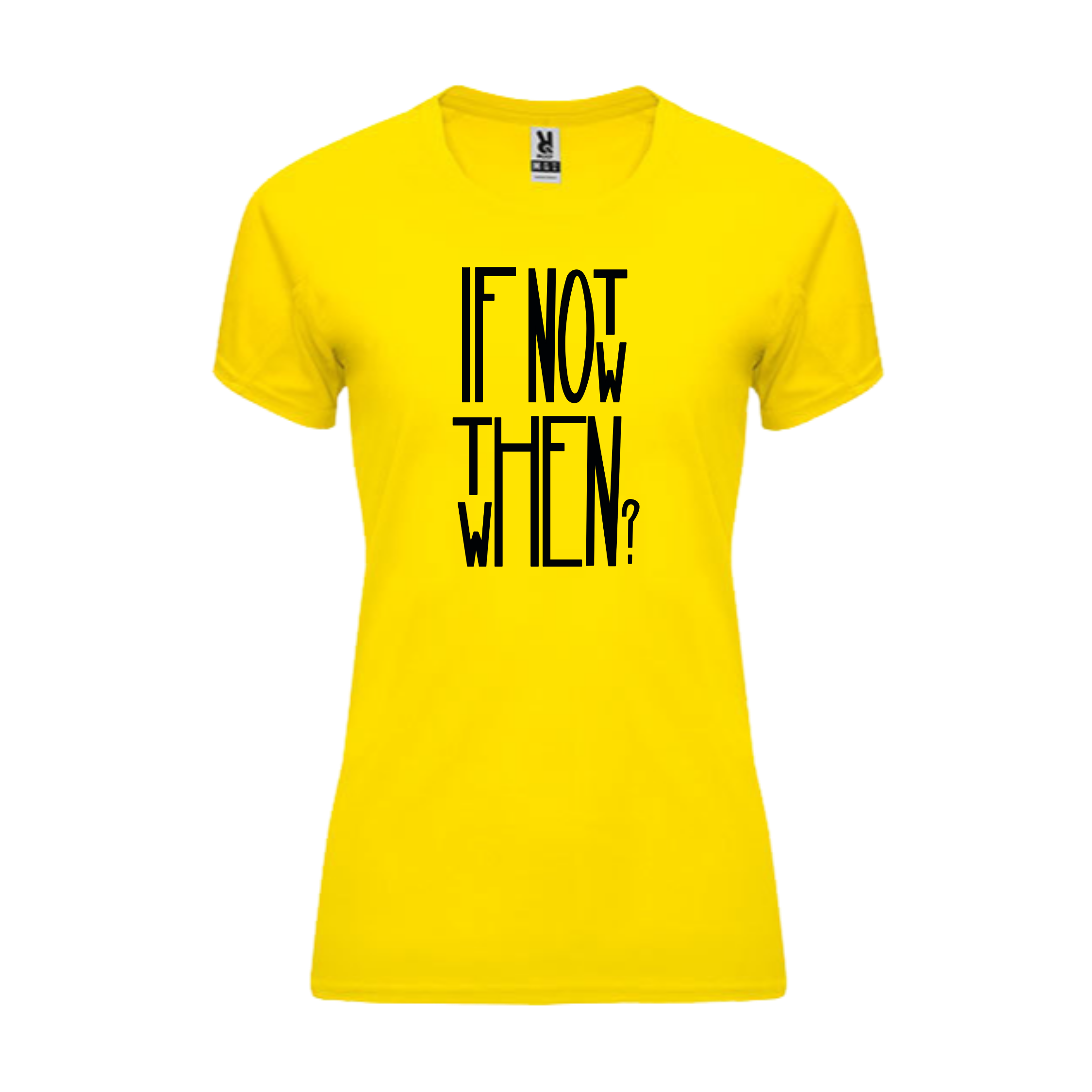 Funktionsshirt "If not now" Damen