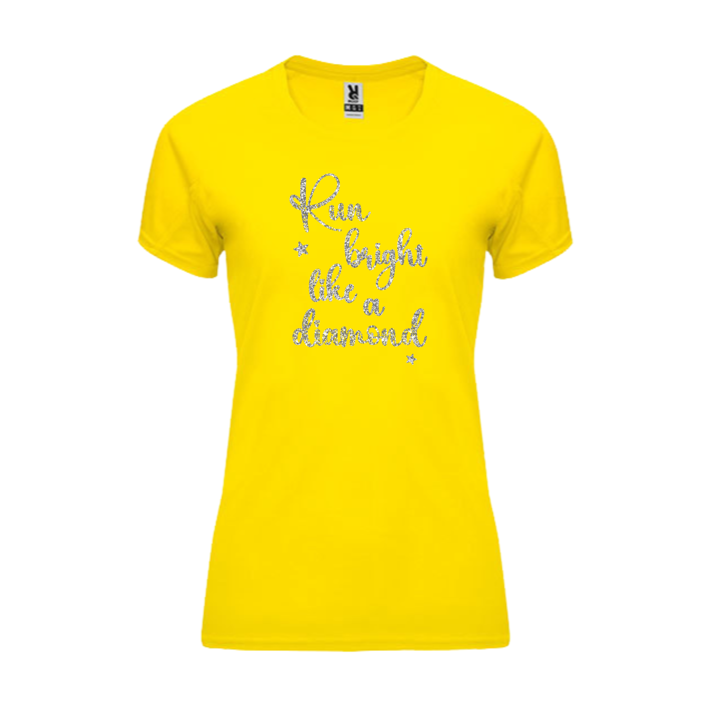 Funktionsshirt "Run bright like a Diamond" Damen