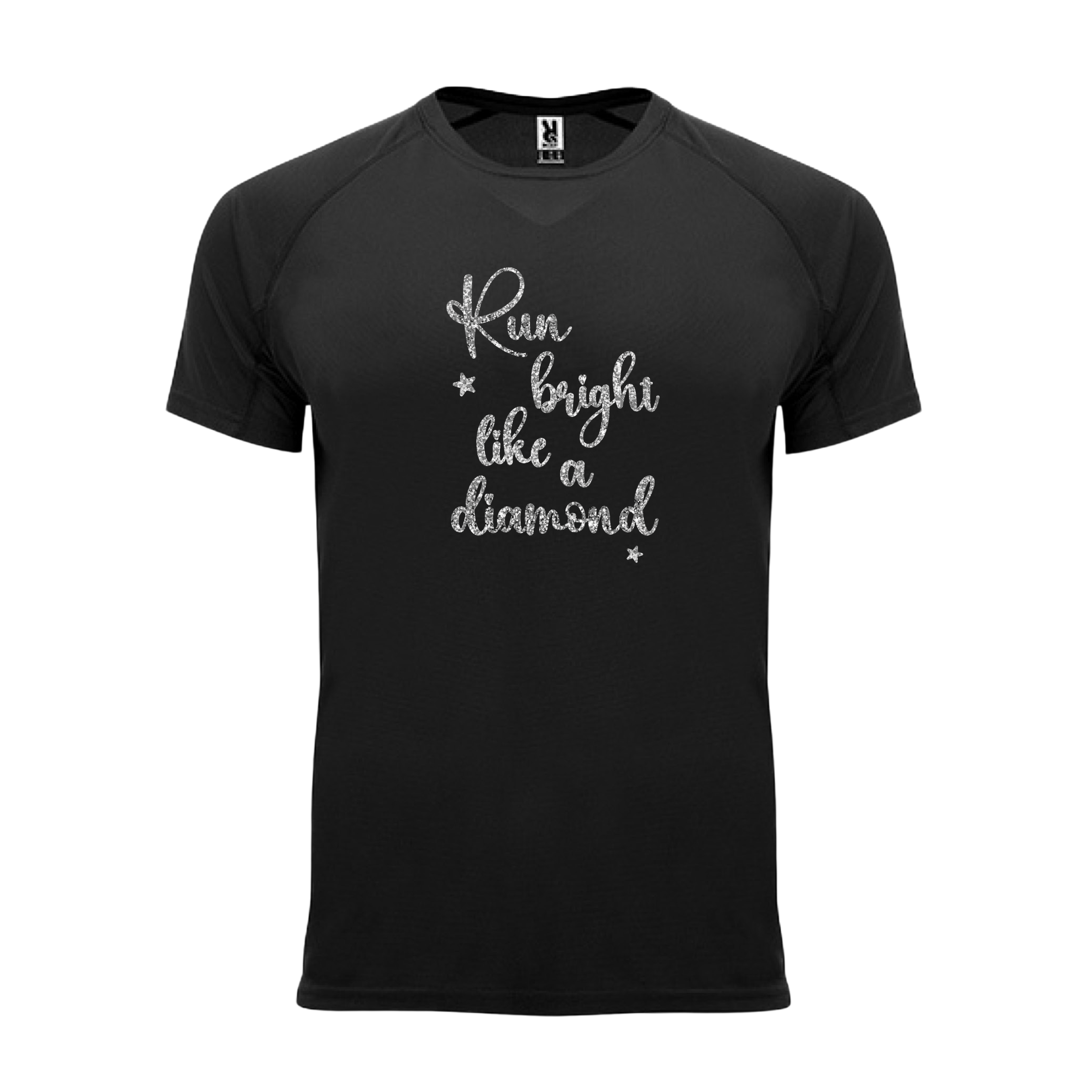 Funktionsshirt "Run bright like a Diamond" Herren