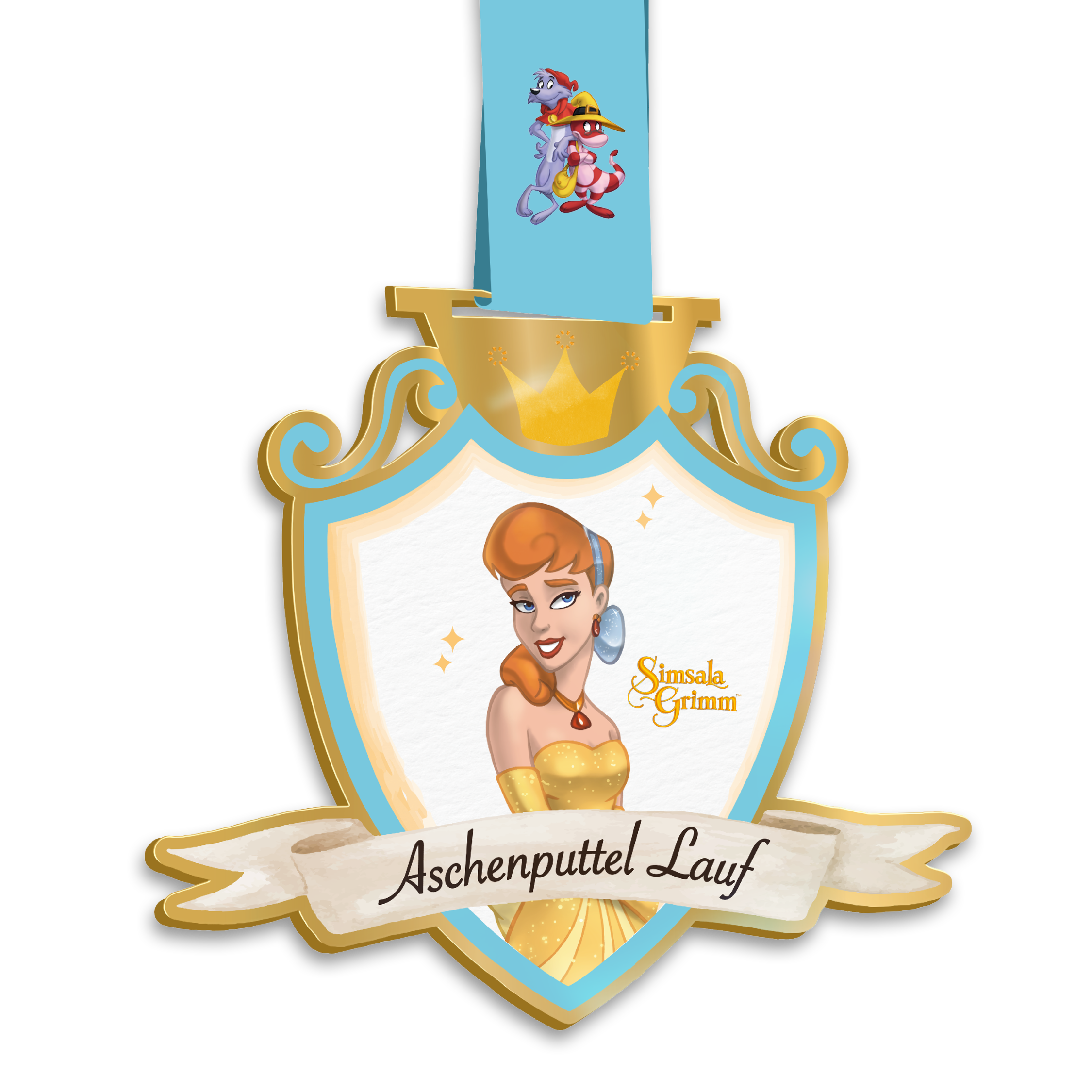 Medaille "Aschenputtel"