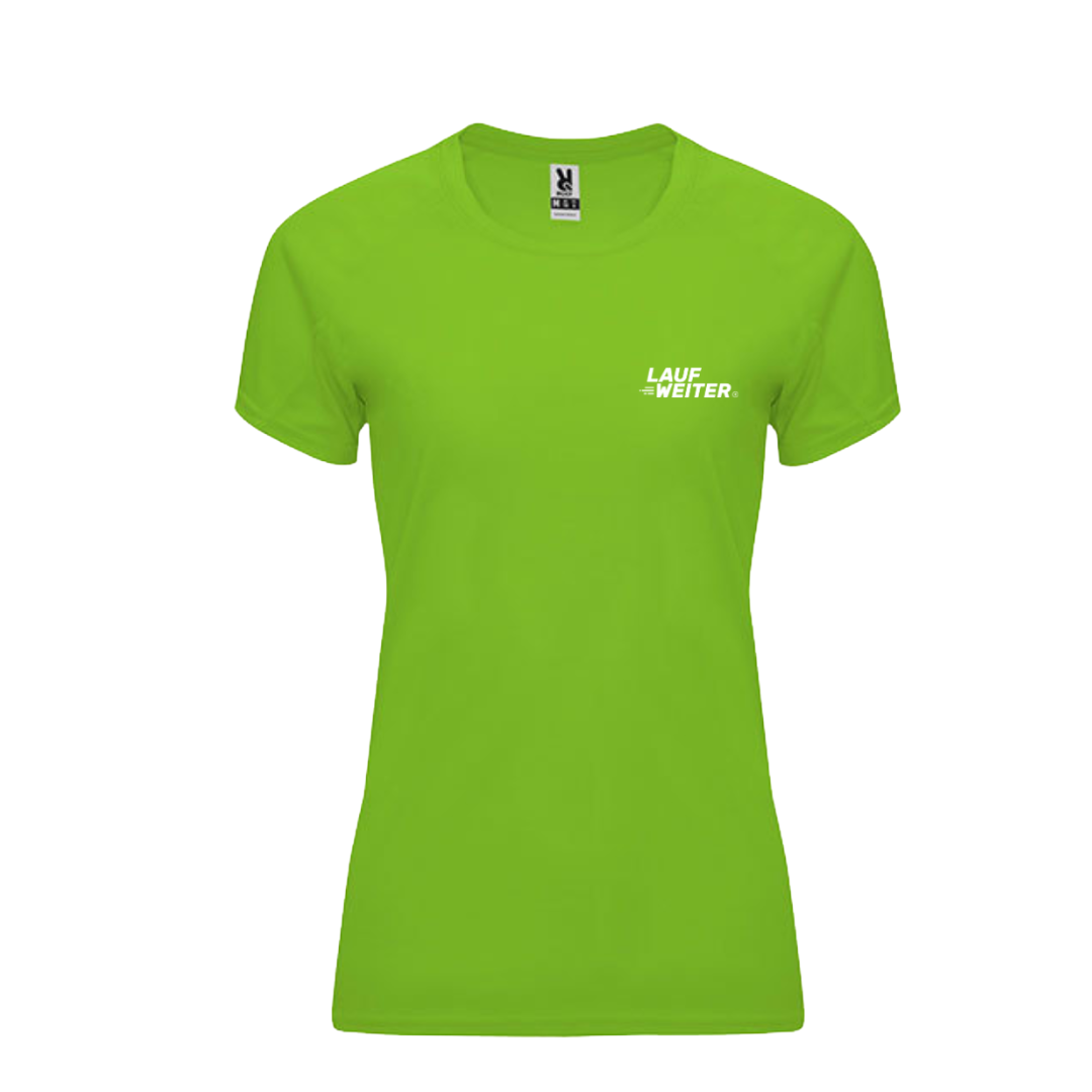 "Damen" T-Shirt mit Lauf Weiter Logo
