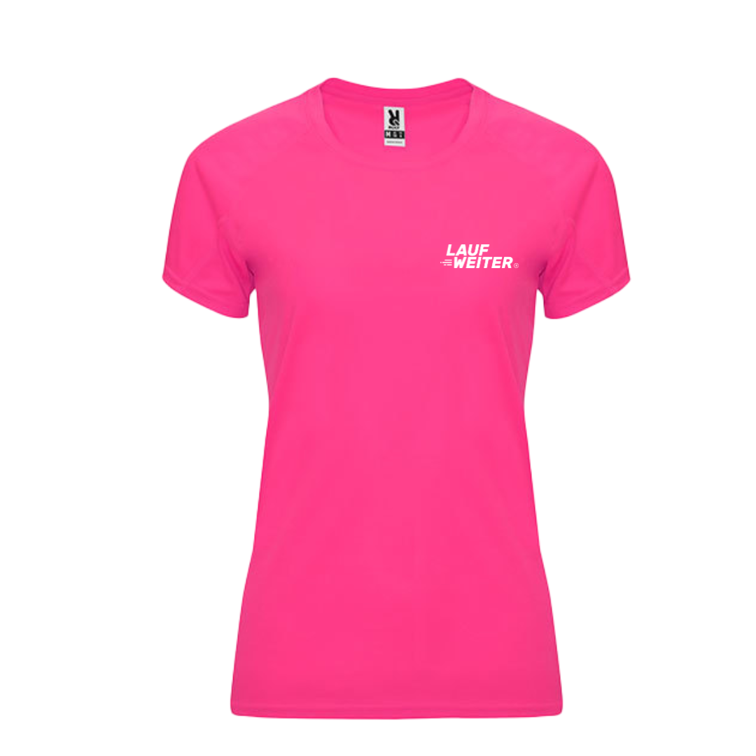 "Damen" T-Shirt mit Lauf Weiter Logo