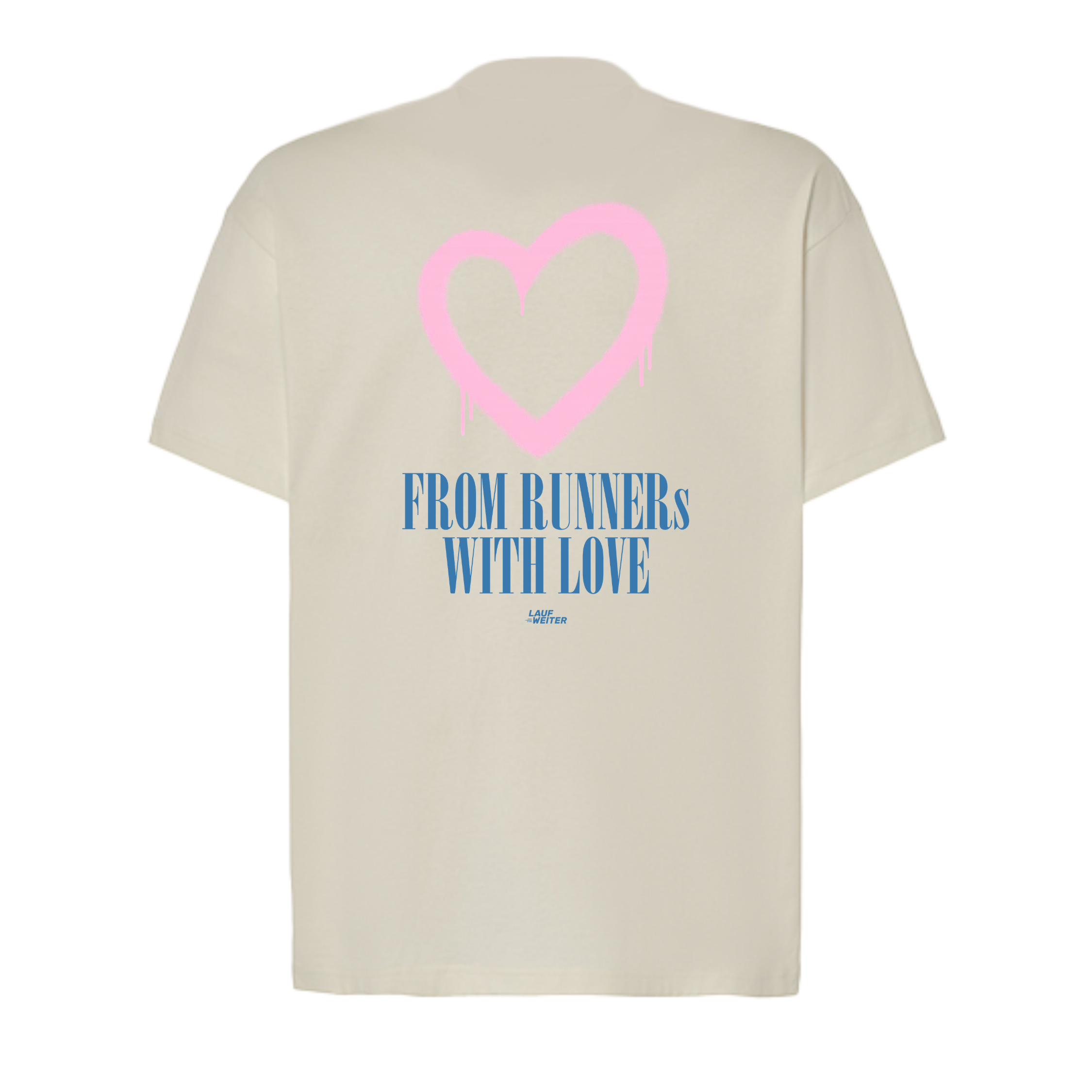Baumwollshirt "From Runners with Love"