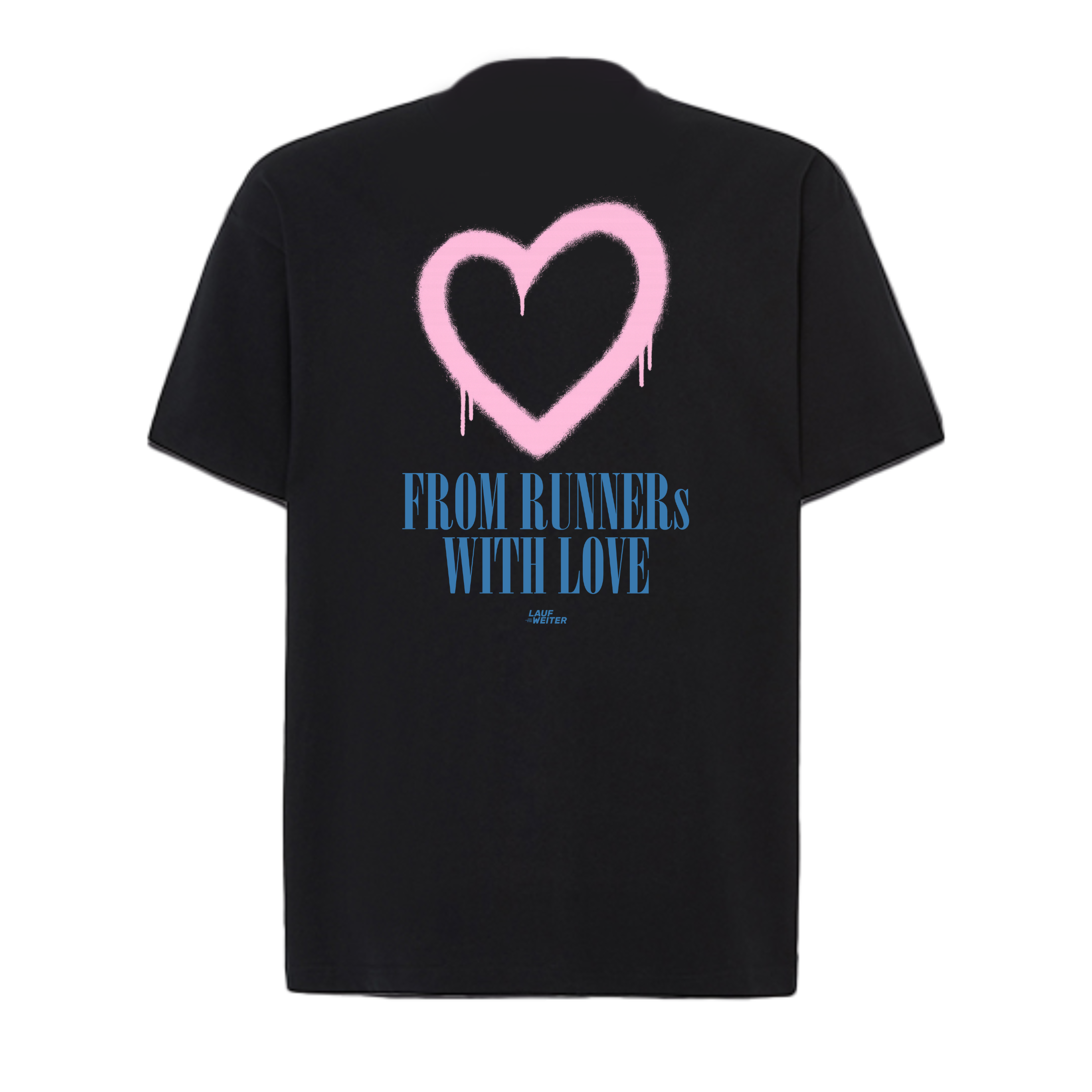 Baumwollshirt "From Runners with Love"