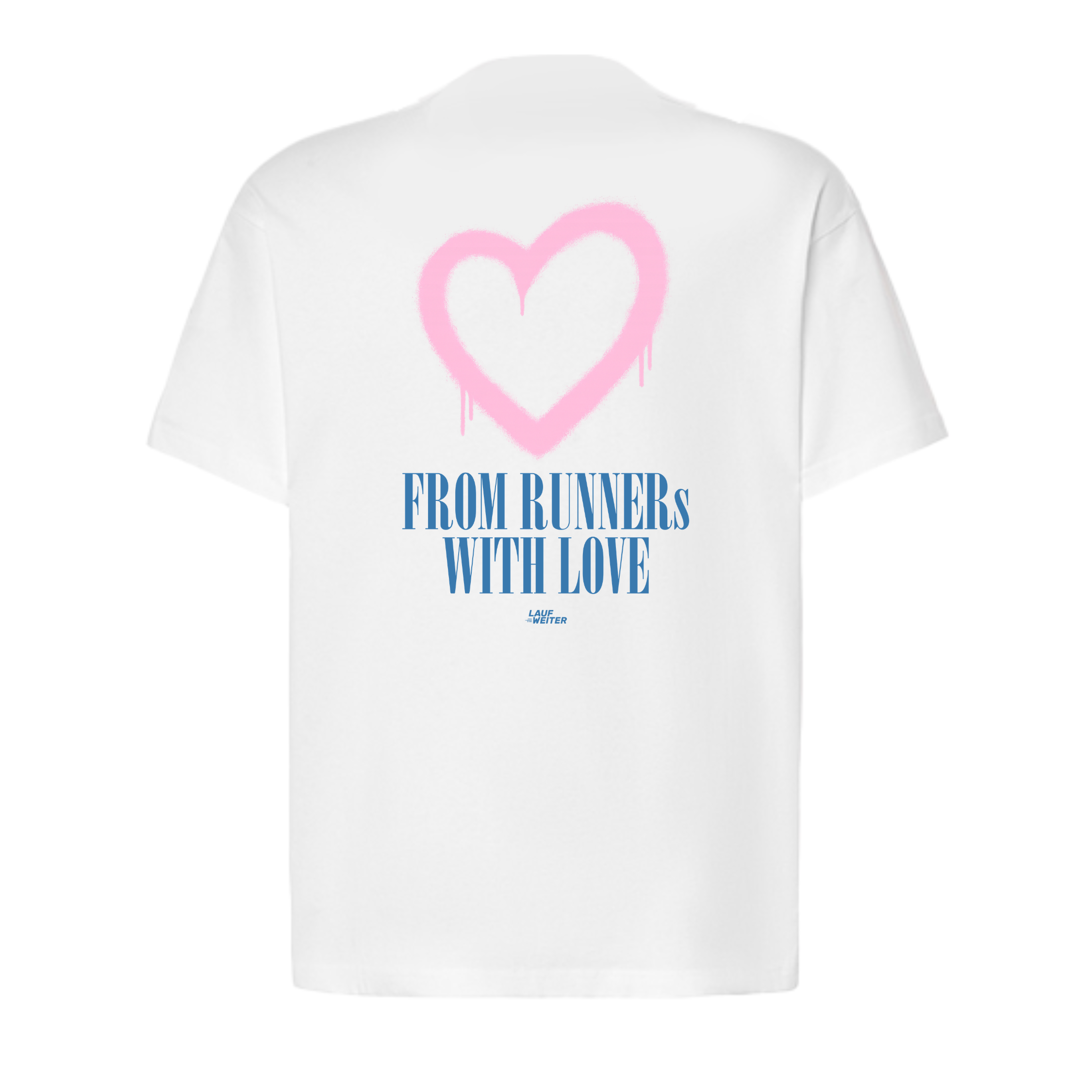 Baumwollshirt "From Runners with Love"