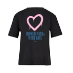 Baumwollshirt Damen "From Runners with love"