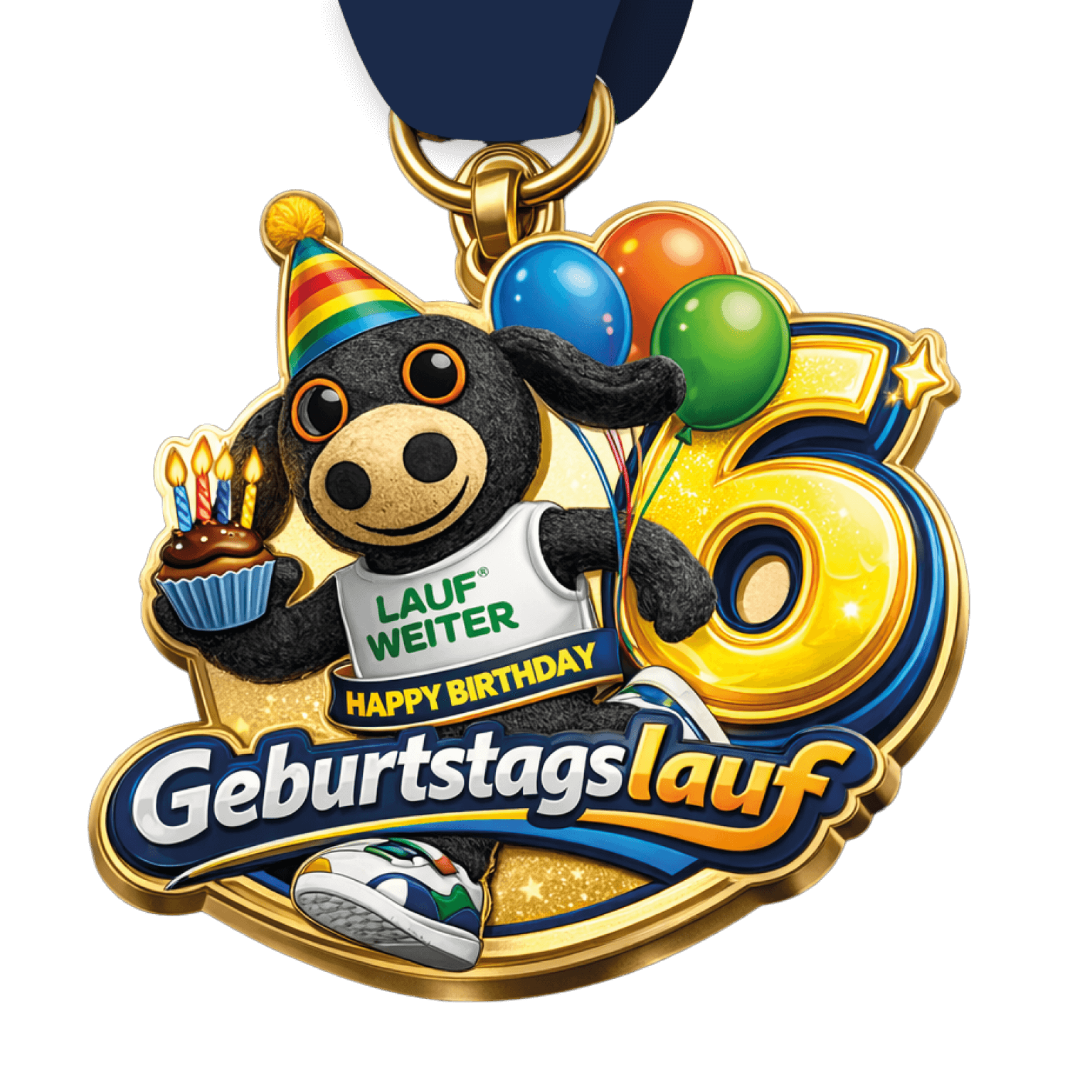 Medaille "Geburtstags Lauf 2026"
