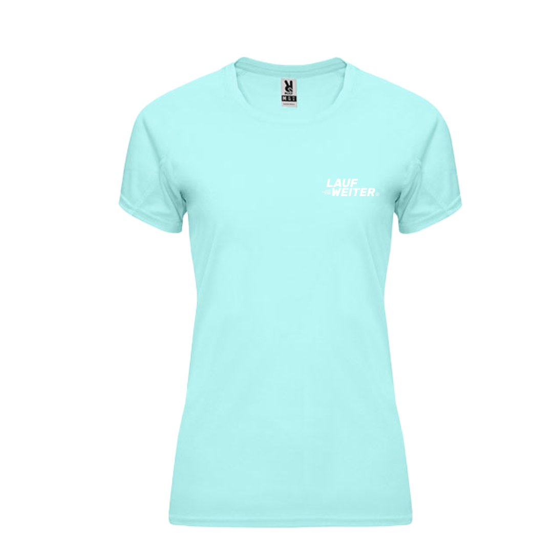 "Damen" T-Shirt mit Lauf Weiter Logo
