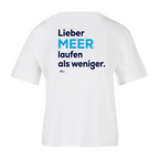 Baumwollshirt Damen "Lieber MEER"