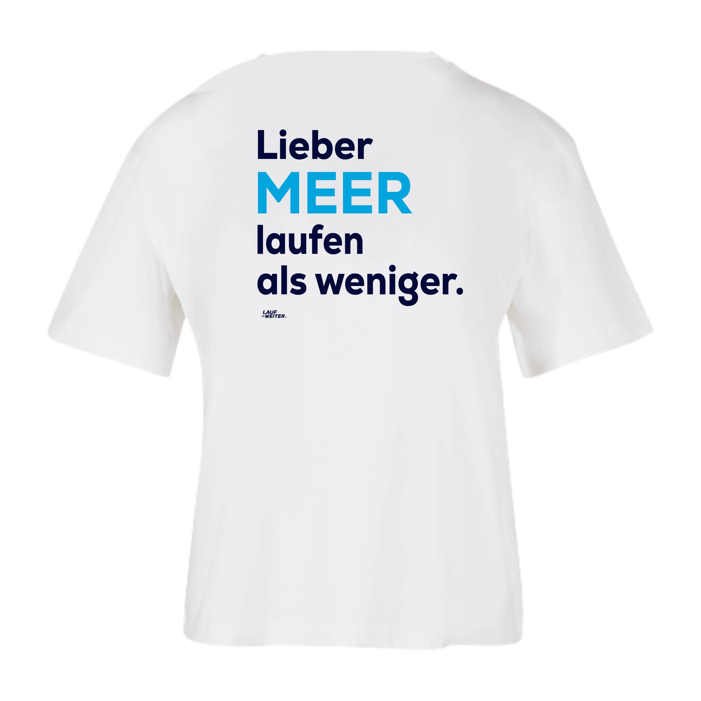 Baumwollshirt Damen "Lieber MEER"