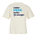 Baumwollshirt Damen "Lieber MEER"
