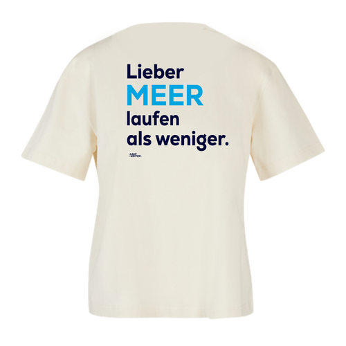 Baumwollshirt Damen "Lieber MEER"