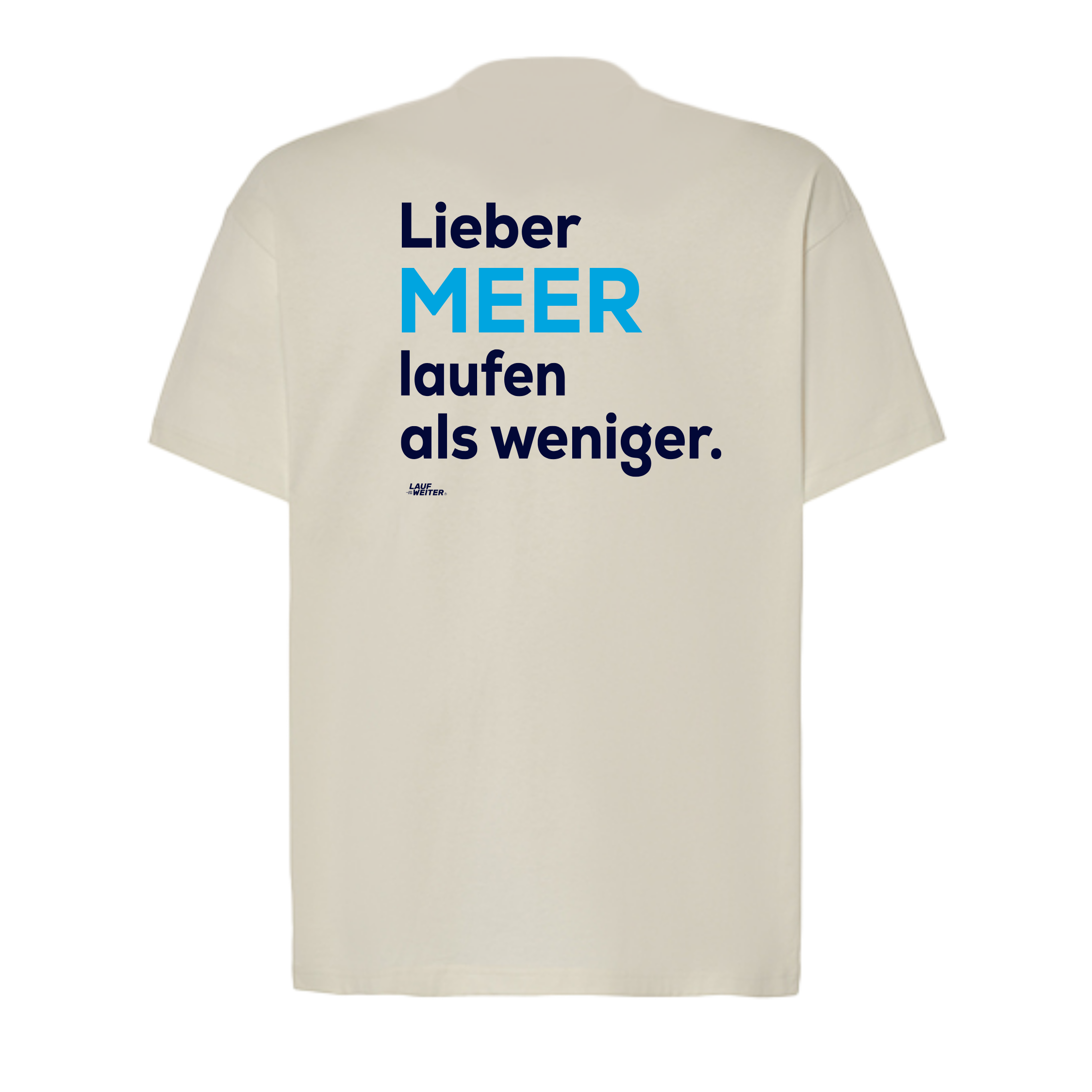 Baumwollshirt "Lieber MEER"