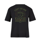 Baumwollshirt Damen "Kaffee & Endorphine"