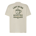 Baumwollshirt "Kaffee & Endorphine"