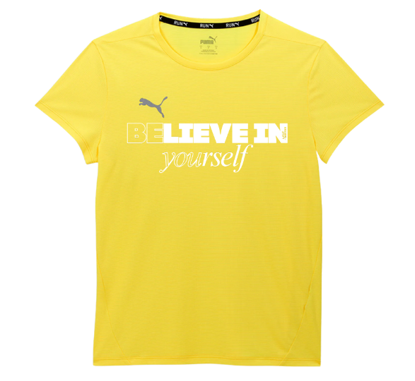 Puma Trainingsshirt "Believe in yourself" Damen