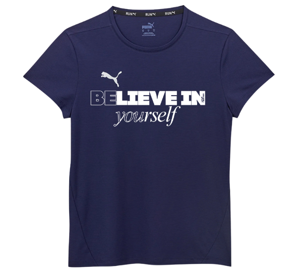 Puma Trainingsshirt "Believe in yourself" Damen