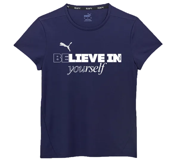 Puma Trainingsshirt "Believe in yourself" Damen